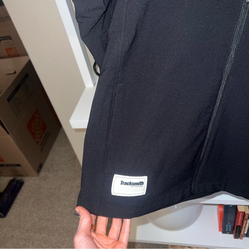 Tracksmith Zip Up Black Jacket - image 4